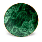 L'Objet Malachite Charger / Cake Plate