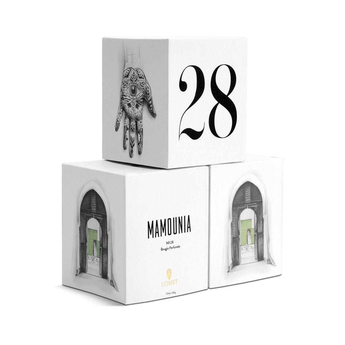 L'Objet Mamounia No.28 Candle, alternate view