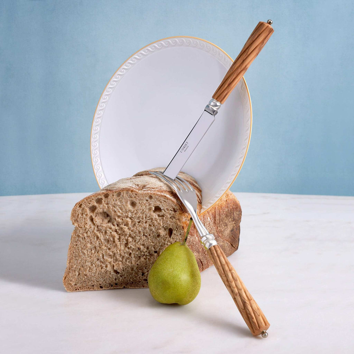 L'Objet Neptune Bread Butter Plate – Gold, alternate view