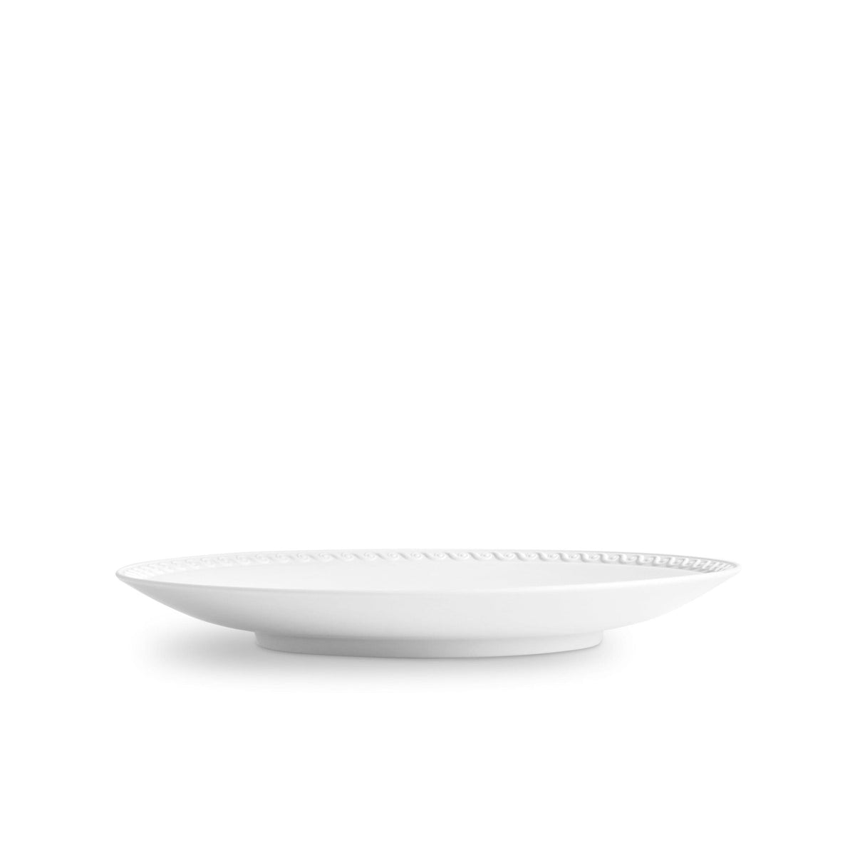 L'Objet Neptune Dinner Plate – White, alternate view