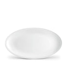 L'Objet Neptune Oval Platter Large Charger & Service Plate — White