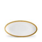 L'Objet Neptune Oval Platter Small Charger & Service Plate — Gold