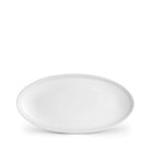 L'Objet Neptune Oval Platter Small Charger & Service Plate — White
