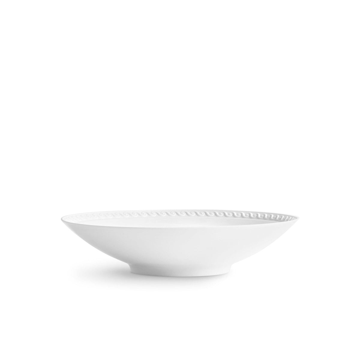 L'Objet Neptune Soup Plate – White, alternate view