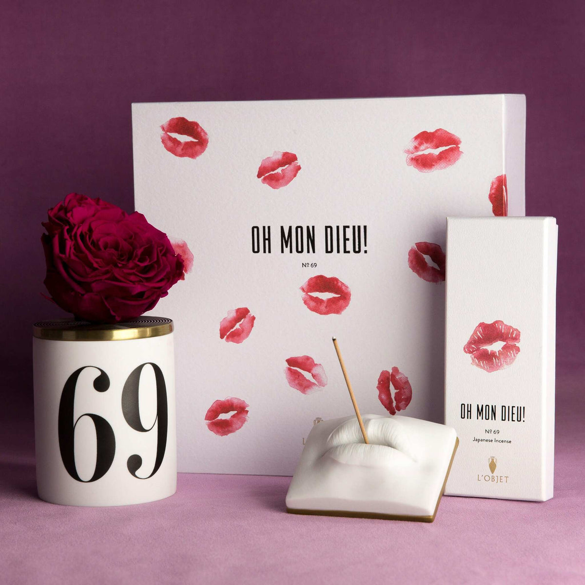 L'Objet Oh Mon Dieu! No.69 Gift Set Reed Diffuser, alternate view