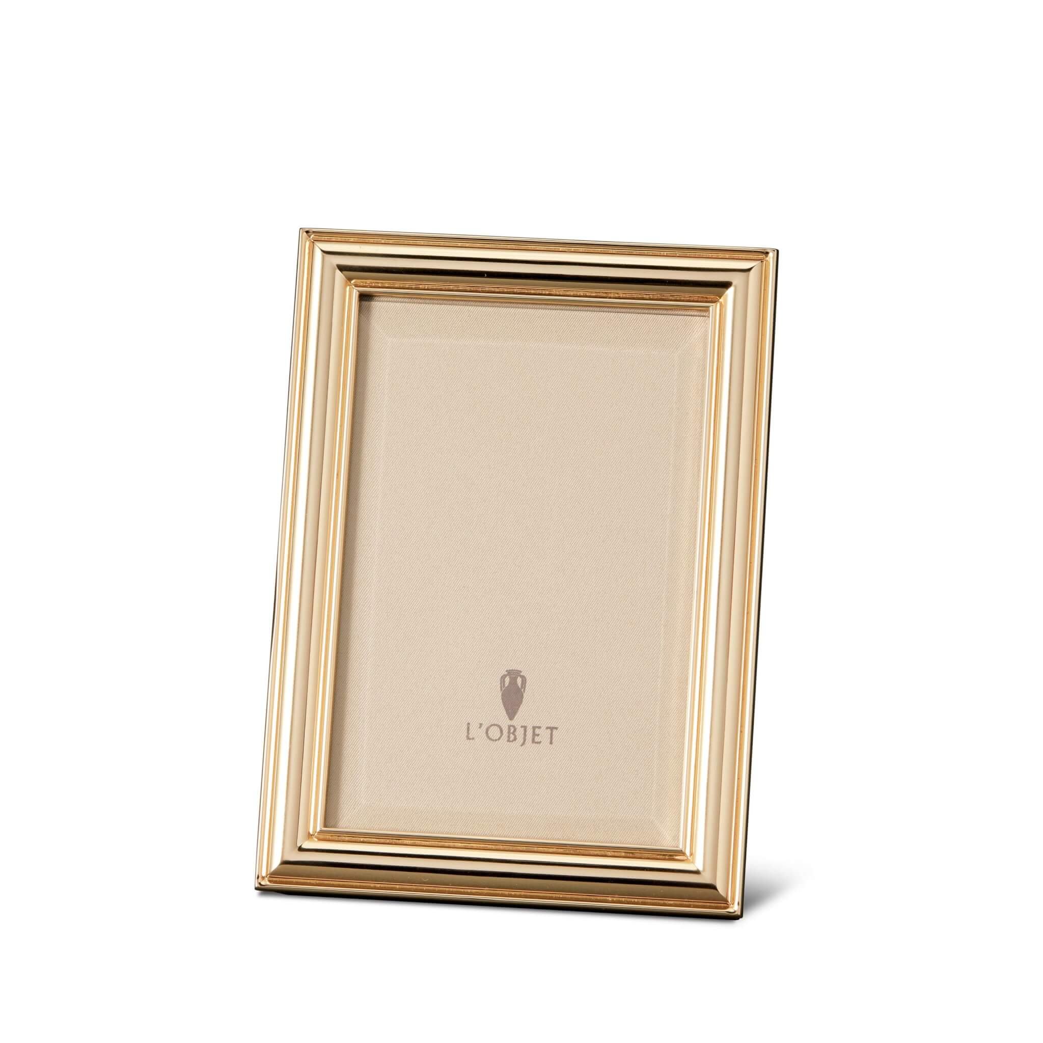 L'Objet Oscar Frame- Gold - 4 X 6