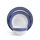 L'Objet Perlée Cereal Bowl - Blue, alternate view