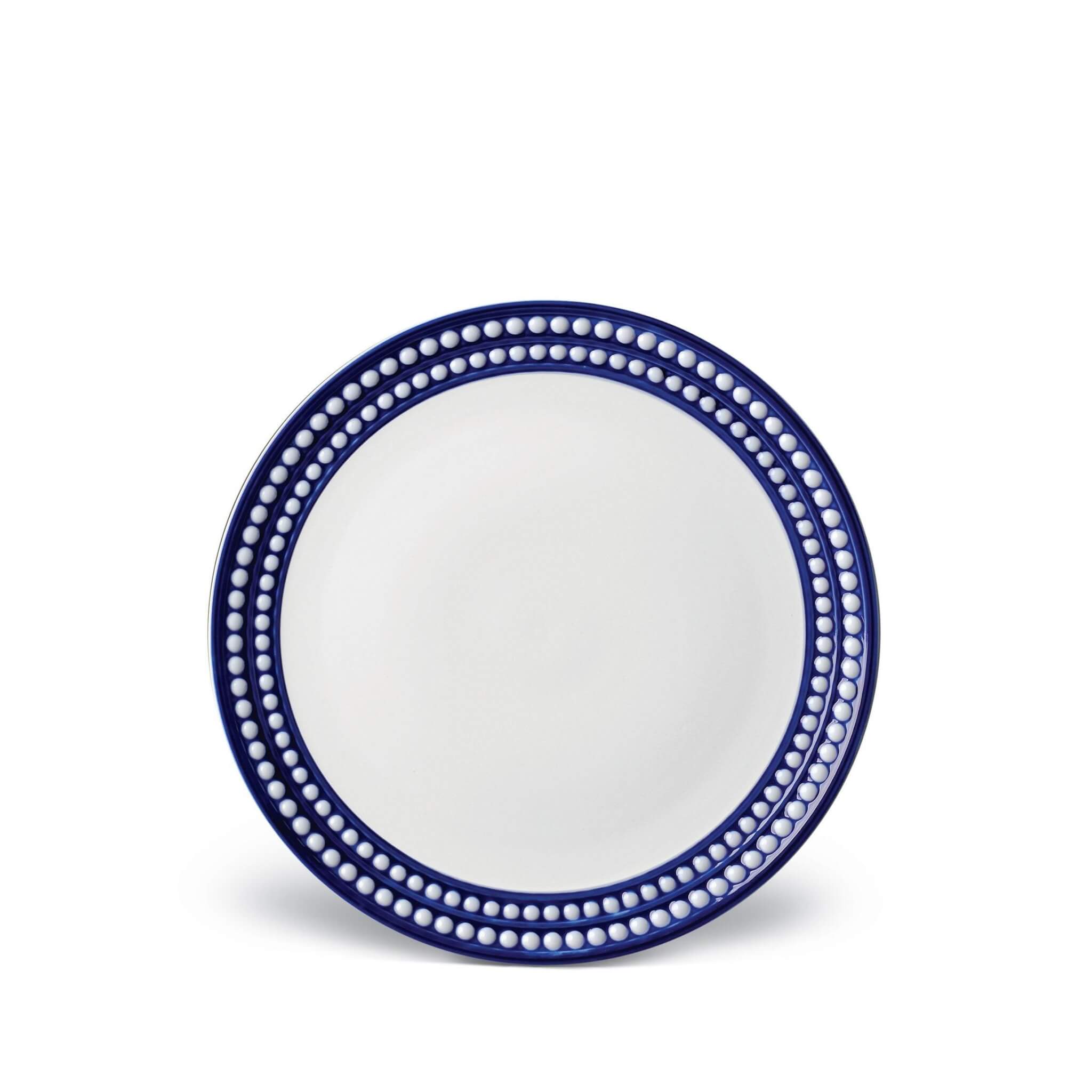 L'Objet Perlée Dessert Plate - Blue