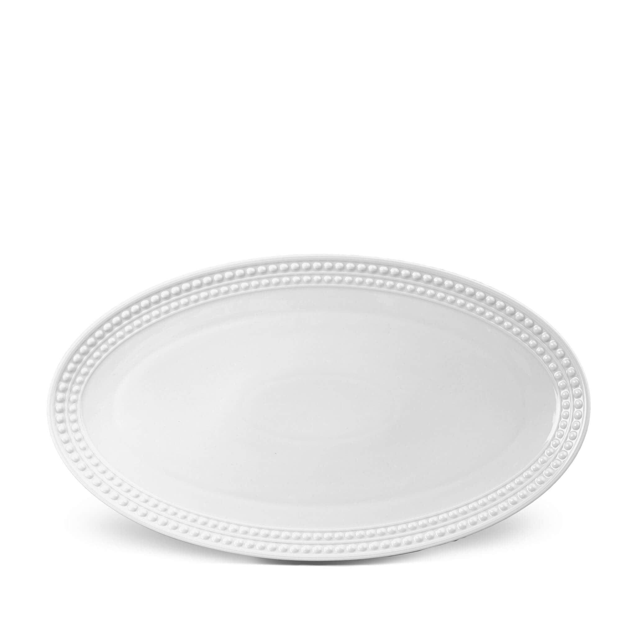 L'Objet Perlée Oval Platter Charger & Service Plate — Original