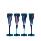 L'Objet Prism Champagne Flutes Set of 4