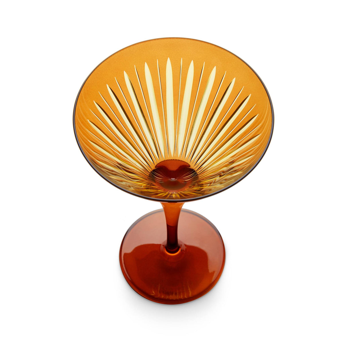 L'Objet Prism Cocktail Set - Amber Cocktail Shaker, alternate view