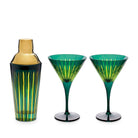 L'Objet Prism Cocktail Set - Green Cocktail Shaker