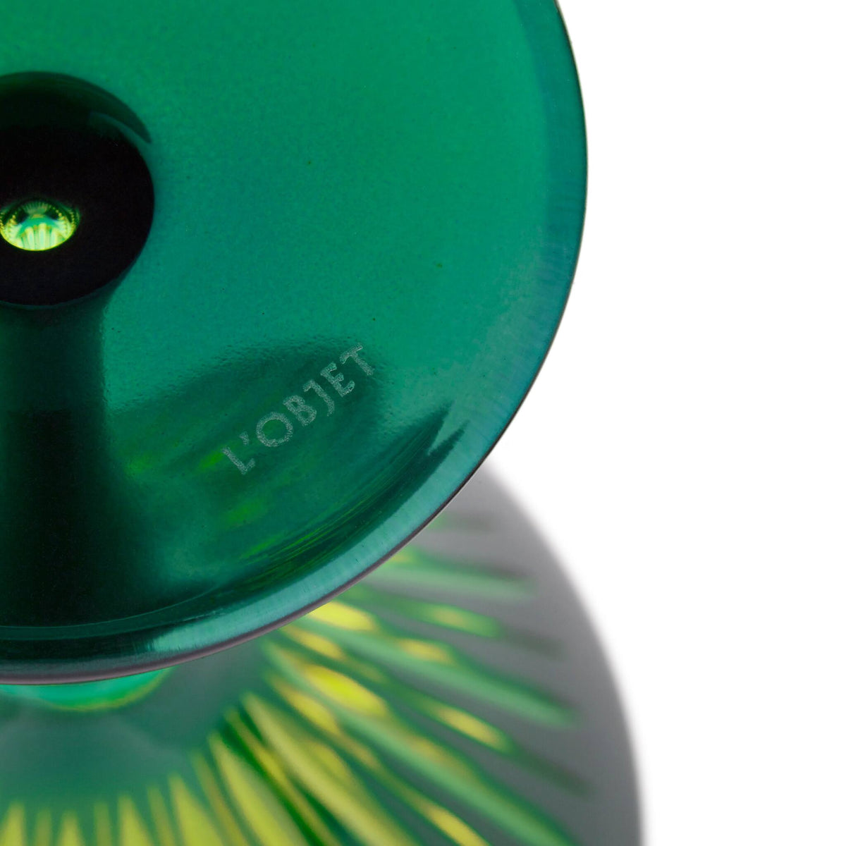 L'Objet Prism Cocktail Set - Green Cocktail Shaker, alternate view
