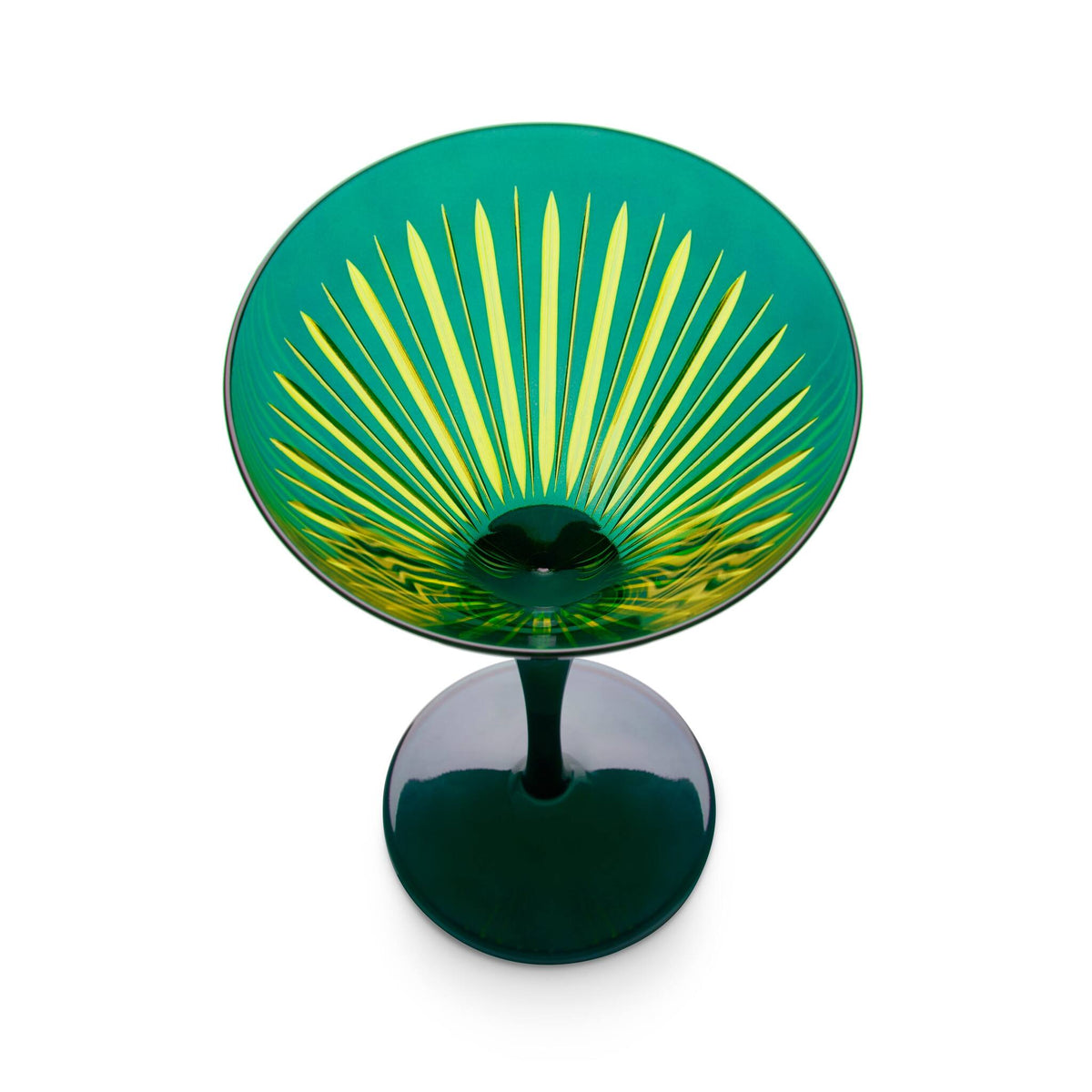 L'Objet Prism Cocktail Set - Green Cocktail Shaker, alternate view