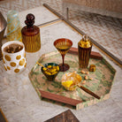 L'Objet Prism Decanter - Amber, alternate view