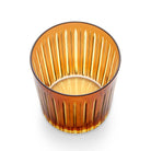 L'Objet Prism Double Old Fashioned Glasses - Amber (Set of 4) Glassware & Drinkware, alternate view