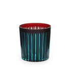 L'Objet Prism Double Old Fashioned Glasses-Bordeaux (Set of 4) Glassware & Drinkware, alternate view