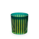 L'Objet Prism Double Old Fashioned Glasses Set of 4 – Green, alternate view