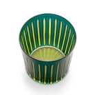 L'Objet Prism Double Old Fashioned Glasses Set of 4 – Green, alternate view