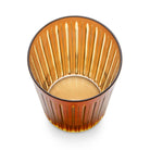 L'Objet Prism Highball Glasses - Amber (Set of 4) Glassware & Drinkware, alternate view
