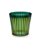 L'Objet Prism Ice Bucket + Tongs - Green