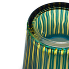 L'Objet Prism Ice Bucket + Tongs - Green, alternate view