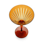 L'Objet Prism Martini Glasses - Amber (Set of 4) Glassware & Drinkware, alternate view