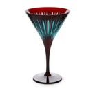 L'Objet Prism Martini Glasses - Bordeaux (Set of 4) Glassware & Drinkware, alternate view