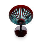 L'Objet Prism Martini Glasses - Bordeaux (Set of 4) Glassware & Drinkware, alternate view