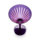 L'Objet Prism Martini Glasses - Purple (Set of 4) Glassware & Drinkware, alternate view