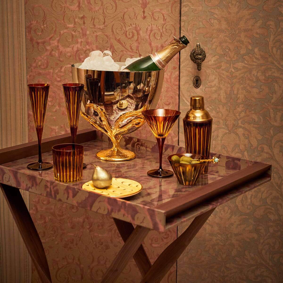 L'Objet Prism Shaker - Amber, alternate view