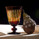 L'Objet Prism Wine Glasses - Amber (Set of 4) Glassware & Drinkware, alternate view