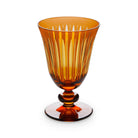 L'Objet Prism Wine Glasses - Amber (Set of 4) Glassware & Drinkware, alternate view