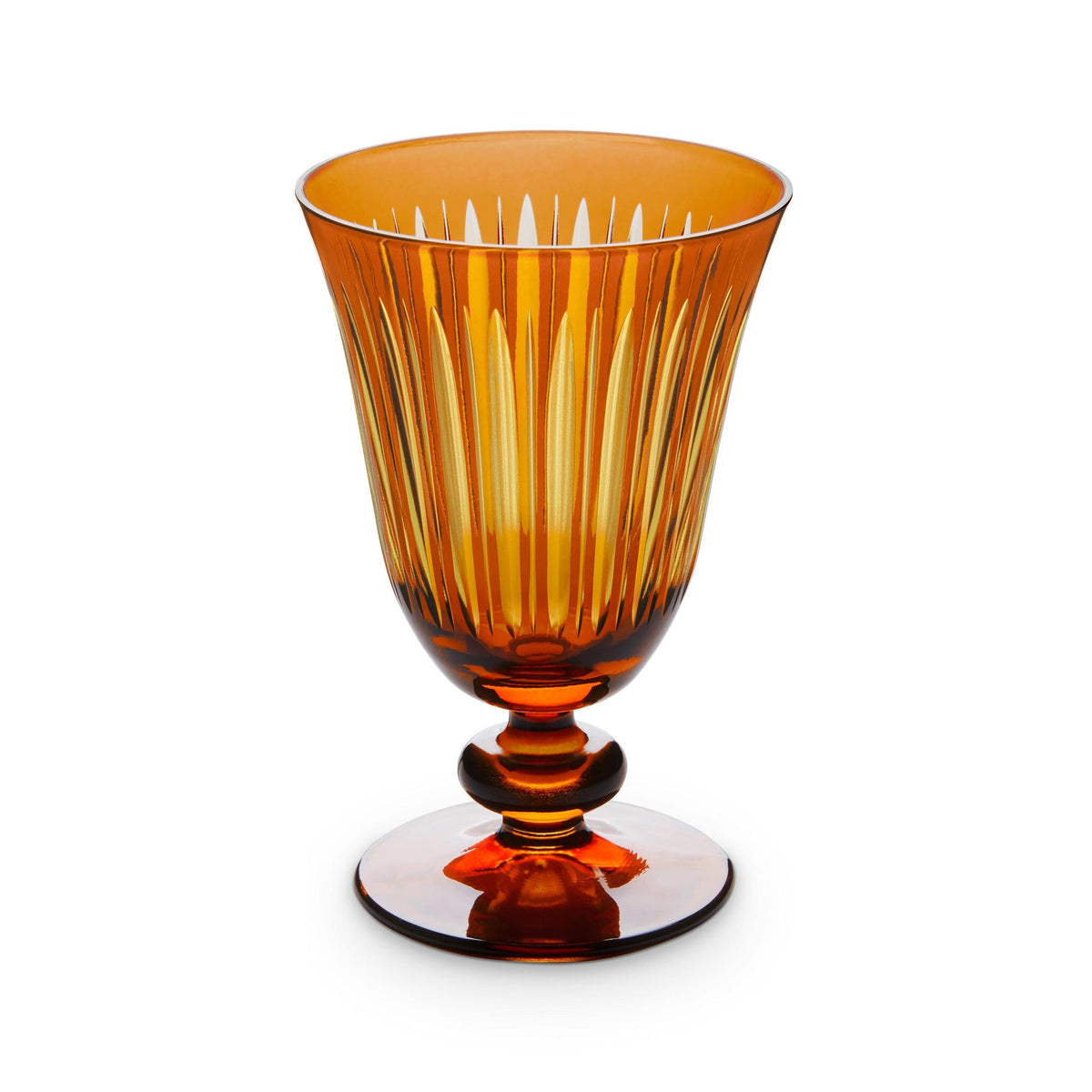 L'Objet Prism Wine Glasses - Amber (Set of 4) Glassware & Drinkware, alternate view