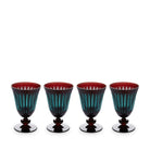 L'Objet Prism Wine Glasses - Bordeaux (Set of 4) Glassware & Drinkware
