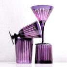 L'Objet Prism Wine Glasses - Purple (Set of 4) Glassware & Drinkware, alternate view