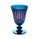 L'Objet Prism Wine Glasses Set of 4 Champagne Flute – Blue, alternate view