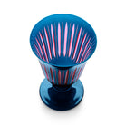 L'Objet Prism Wine Glasses Set of 4 Champagne Flute – Blue, alternate view