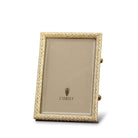 L'Objet Rectangular Pave Frame 4 X 6 — Gold