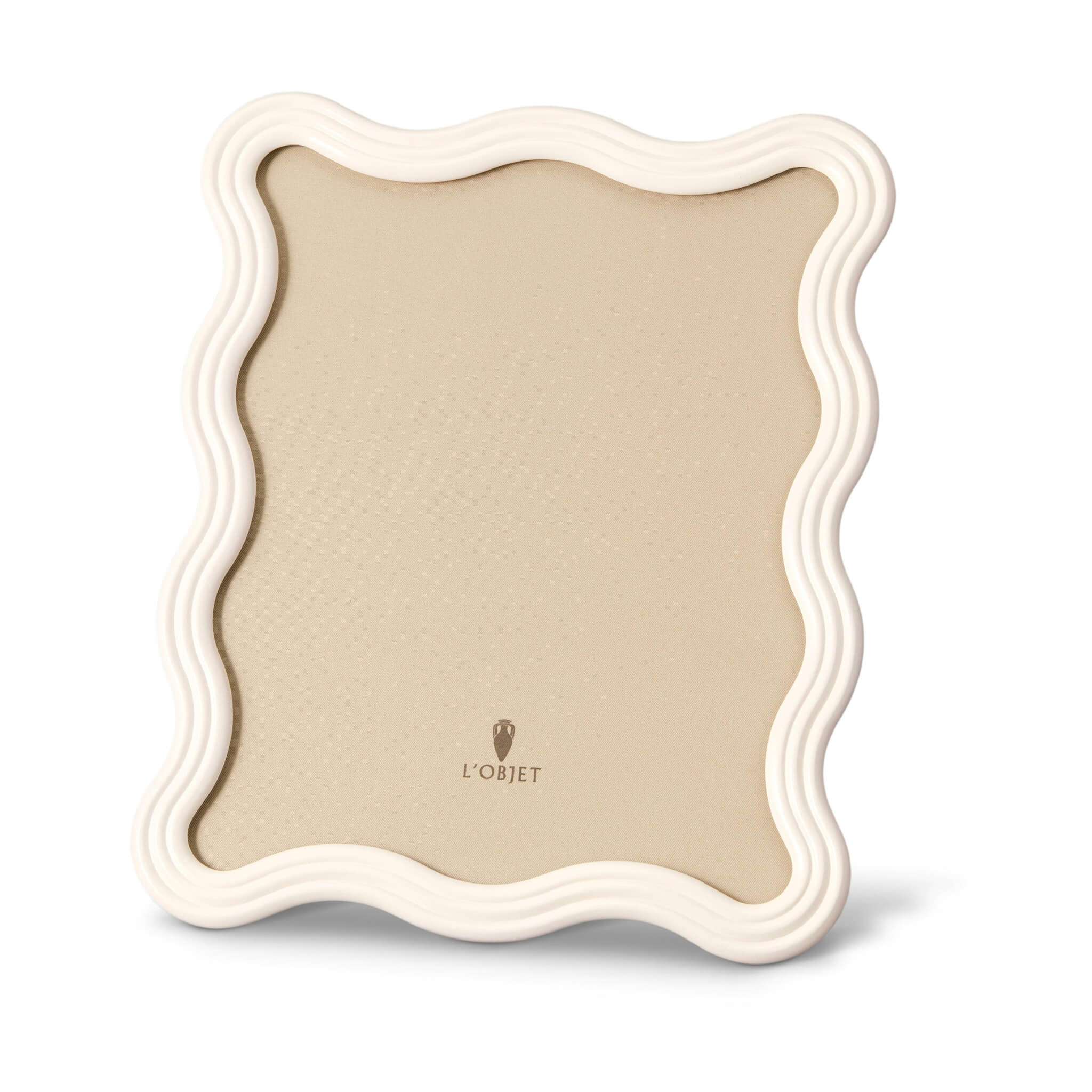 L'Objet Ripple Frame - White Enamel - 8x10