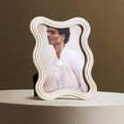 L'Objet Ripple Frame - White Enamel - 8x10, alternate view