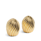L'Objet Ripple Spice Jewels Set of 2 — Gold