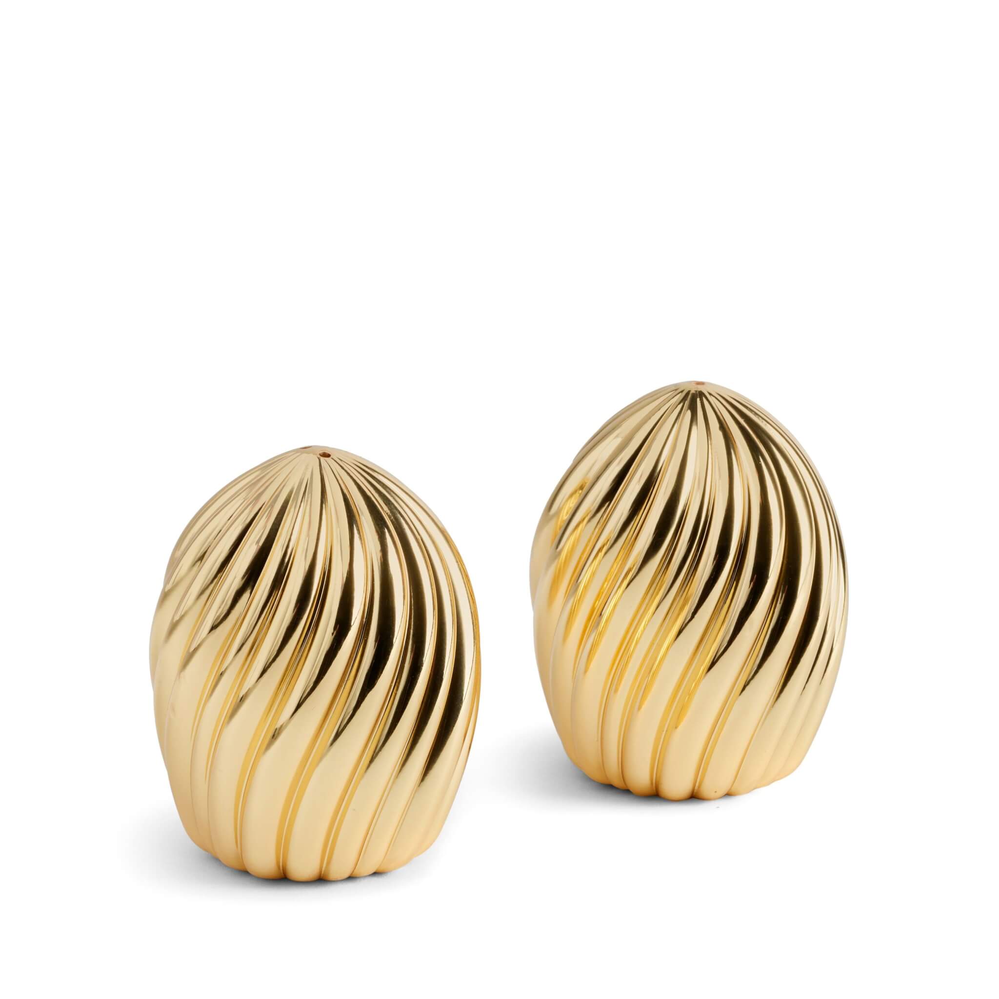 L'Objet Ripple Spice Jewels Set of 2 — Gold