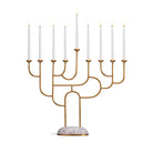 L'Objet Rova Menorah Candelabra