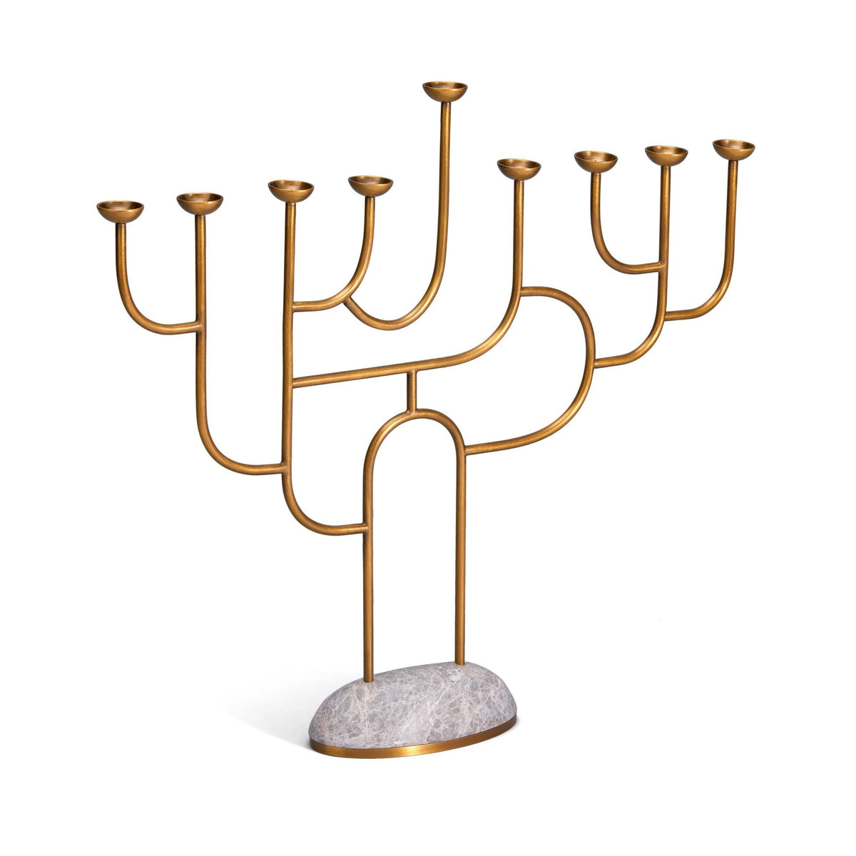L'Objet Rova Menorah Candelabra, alternate view