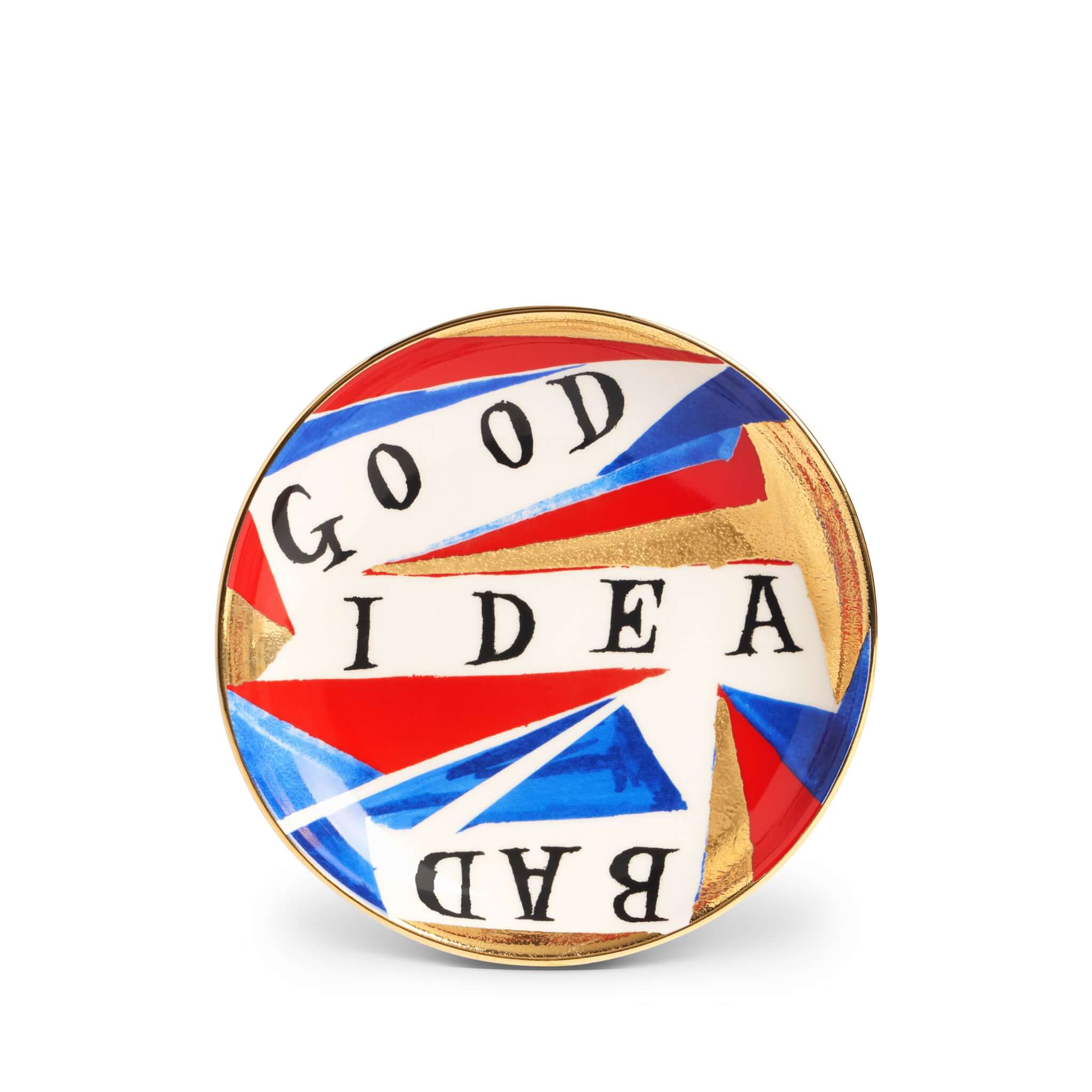 L'Objet Ruan Hoffmann Good/Bad Idea Plate