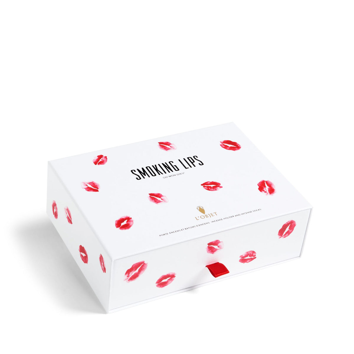 L'Objet Smoking Lips Set Incense Holder, alternate view