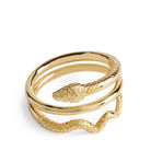 L'Objet Snake Napkin Rings (Set of 4) - Gold, alternate view