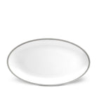 L'Objet Soie Tressée Oval Platter Large Charger & Service Plate, alternate view