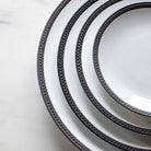 L'Objet Soie Tressée Soup Plate Soup Plates & Rimmed Soup Bowl, alternate view